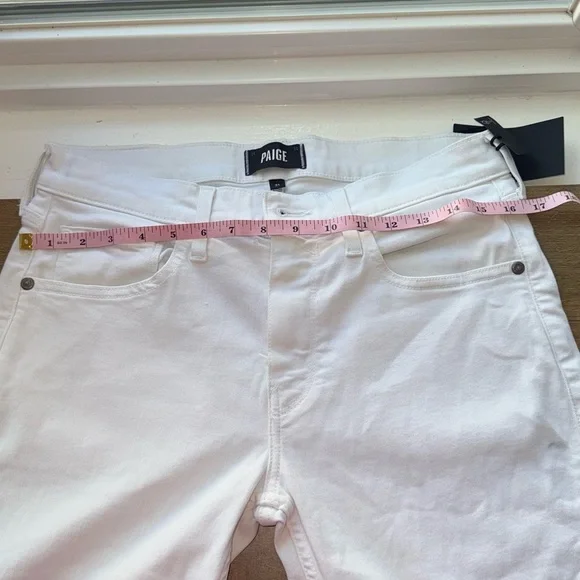 PAIGE Men’s Transcend Lennox Straight Slim Fit Jeans size 31 in Icecap NWT - Picture 6 of 9